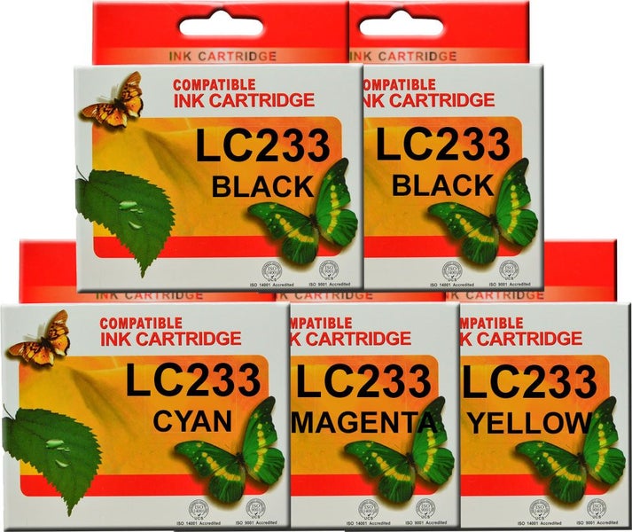 Compatible Brother LC233 (LC231) Ink Cartridge (Extra Black) Carousel 1