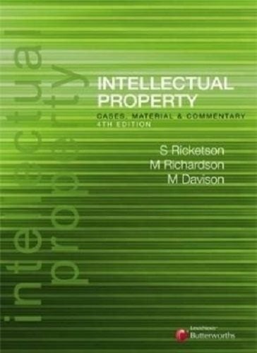Intellectual Property Cases Materials & Commentary Carousel 1