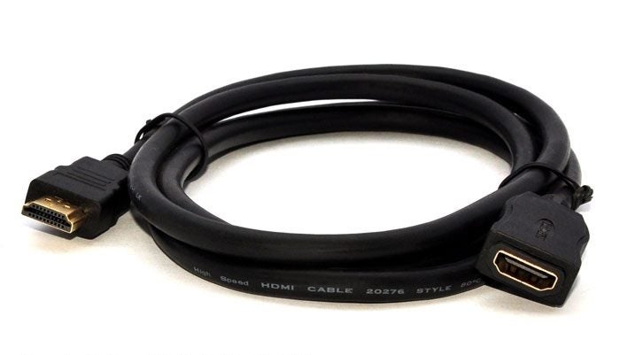 $1 reserve HDMI v1.4 Extension Cable 1.5m HDMI Male to Female (STOCK IN NZ) Carousel 1