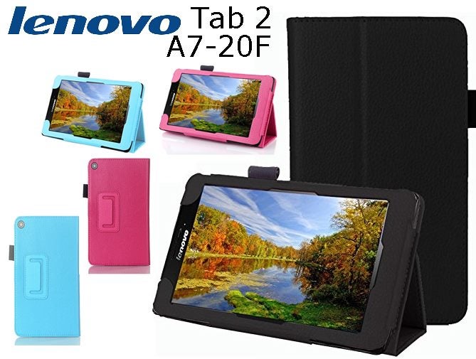 Lenovo Tab 2 A7-20 Tablet leather case+Combo Carousel 1