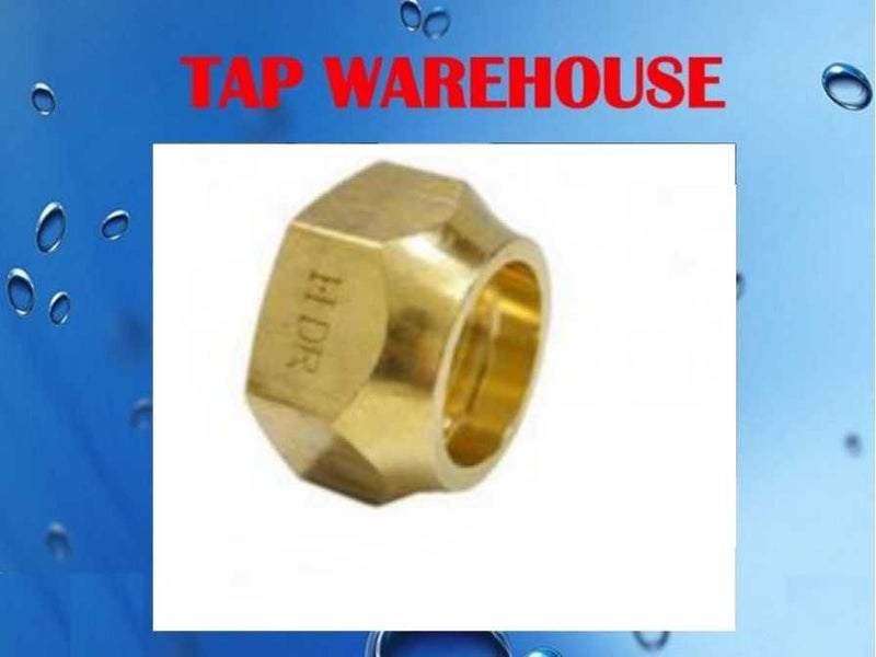 Tapwarehouse 15 mm DR Brass Crox Nut --special Carousel 1