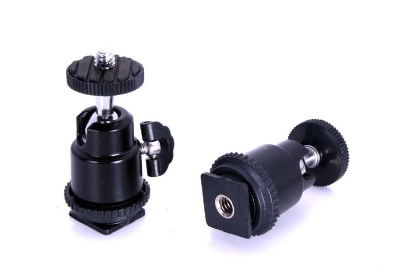 Hot shoe or tripod Mini Ball head Carousel 1