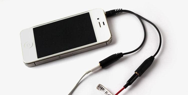 Audio AUX Cable Stereo Extension Headphone Splitter Cord Male to 2 Female 3.5mm Carousel 1