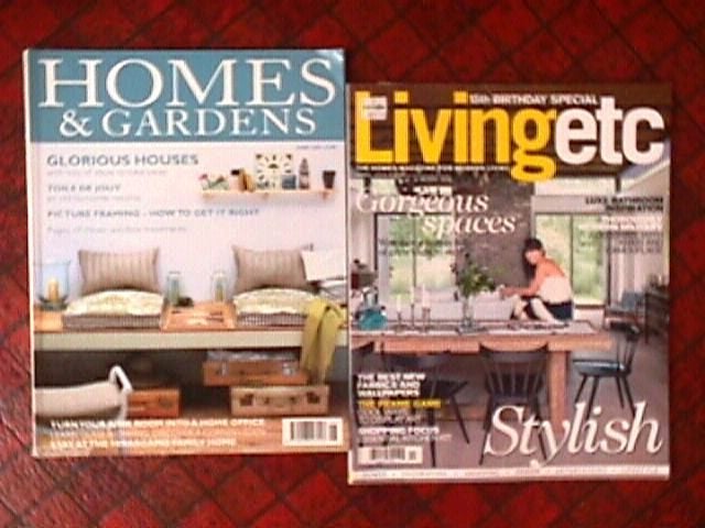British HOMES AND GARDENS + Living etc Carousel 1