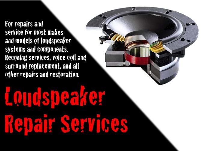 Speaker & Audio Repairs Carousel 1
