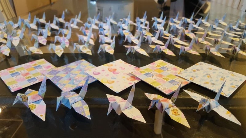 High Quality Paper Cranes Origami Carousel 1