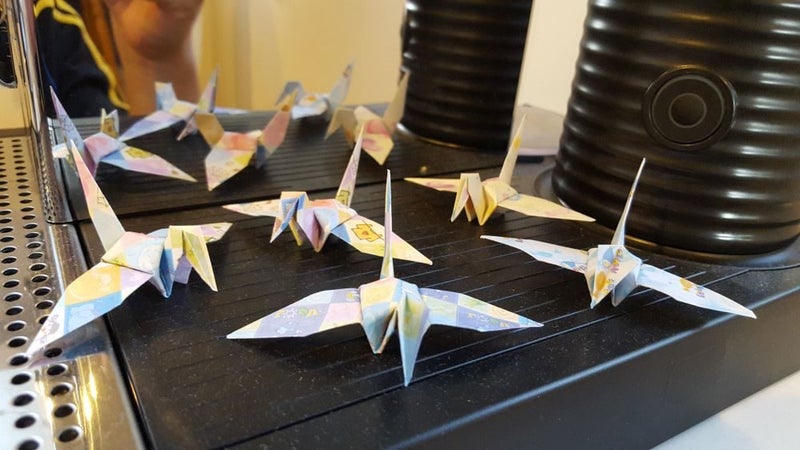 High Quality Paper Cranes Origami for decoration Carousel 1
