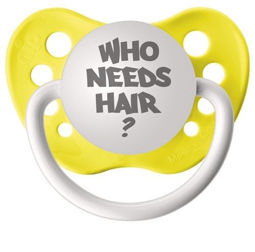 Who Need Hair? Pacifier *CLEARANCE* Carousel 1