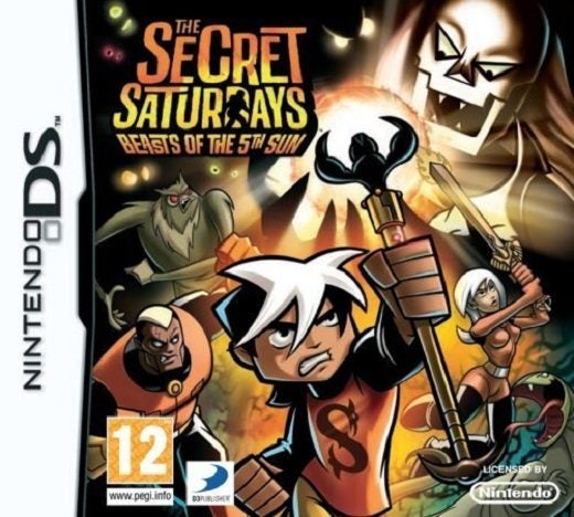 The Secret Saturdays Beasts of the 5th Sun (NDS) Carousel 1