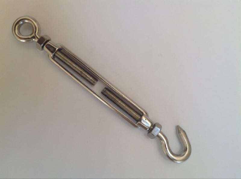 10mm Turnbuckle Hook/Eye in Stainless Steel Carousel 1