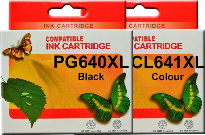 Compatible Canon PG640XL CL641XL (PG640 CL641) Ink Cartridge (Full Set) Carousel 1