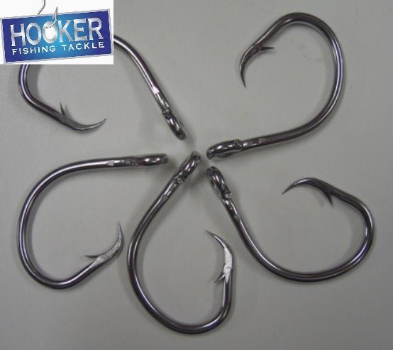Commercial SS Circle Hooks -5 pack-(13/0 to 16/0) Carousel 1