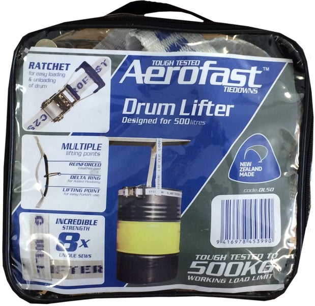 DRUM LIFTER - AEROFAST, MADE IN NZ !!! Carousel 1