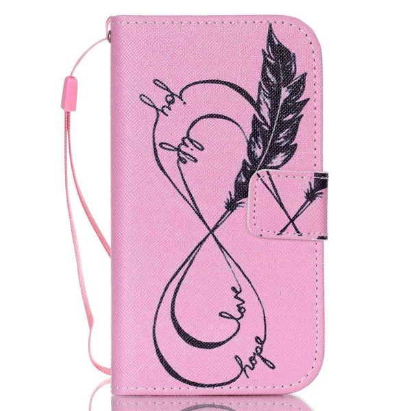Galaxy Core Prime case wallet leather case printed Carousel 1