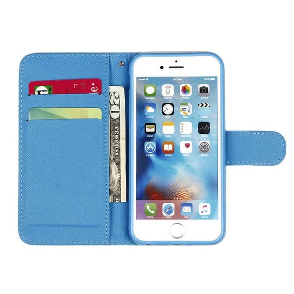 iPhone 5c case wallet leather case printed Carousel 7