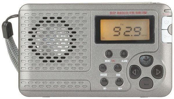 Mini FM/MW/SW Pocket Radio with Clock etc Carousel 1