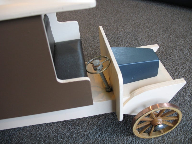 Wooden Models - Vintage 1920s Bread Truck Carousel 2