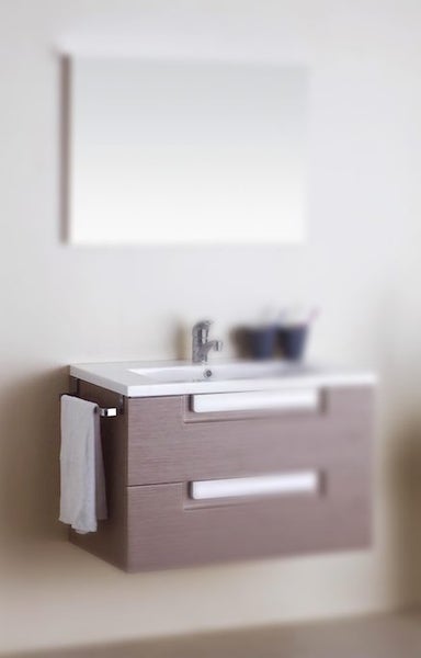 SALE Vanity Towel rack space - Stainless Steel - Lennox Bathroom Carousel 2