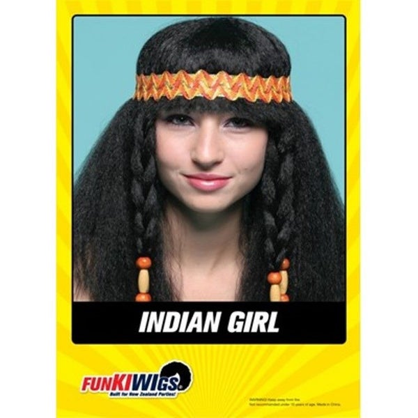 INDIAN WOMAN WIG Carousel 1