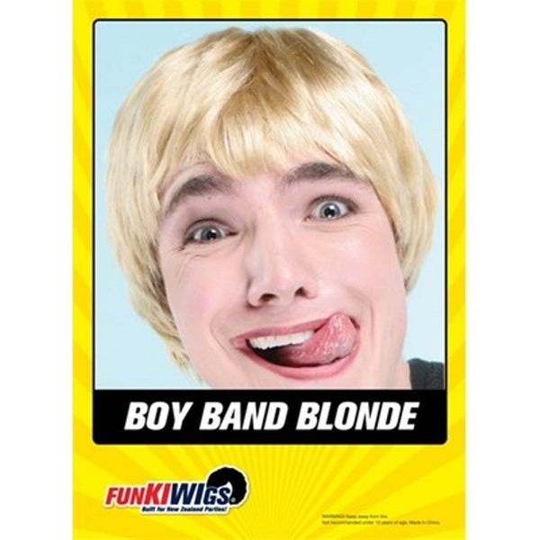 Boy Band Blonde Wig Trade Me