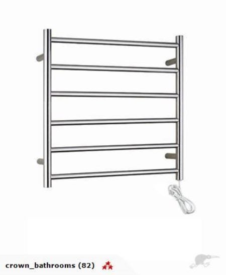 High Quality Heated Towel Rail 6 Round Bars Carousel 1