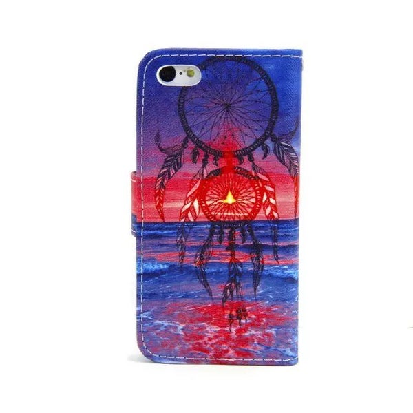 iPhone 5c case wallet leather case printed Carousel 2