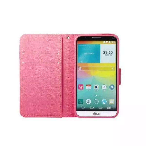 LG G3 case wallet leather case printed Carousel 6