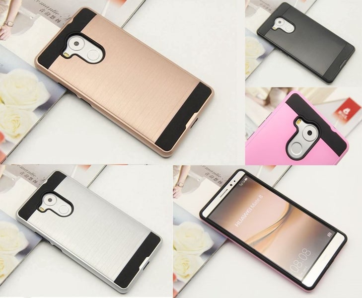 Huawei Mate 8 impact proof brushed Metal case Carousel 1