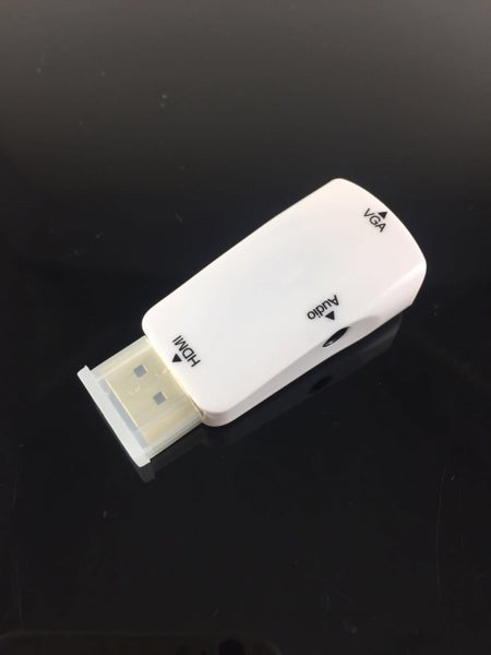 $1 RESERVE HDMI VGA Adapter * HDMI to VGA Converter with Audio Output Carousel 4