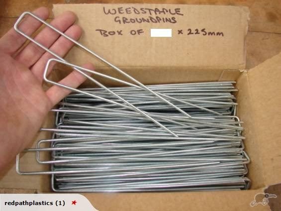 WEEDMAT pins 225mm x 200 Carousel 1