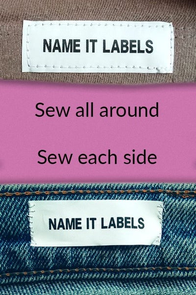 20 Sew On Clothing Name Labels Carousel 5