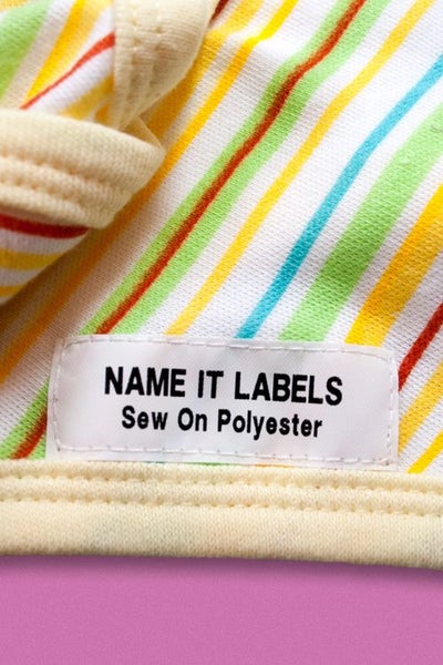 20 Sew On Clothing Name Labels Carousel 2