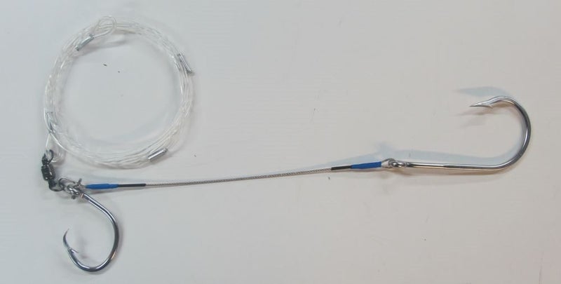 Broady Twin Hook Rigs 14/0 - HOOKER, NZ MADE Carousel 1