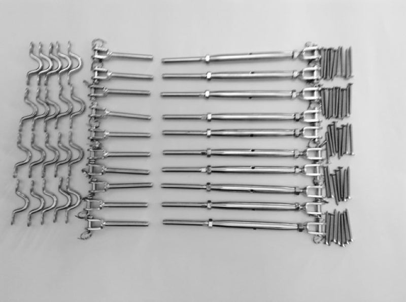 Balustrade Fitting Kit No.6 - 10 pack Carousel 1