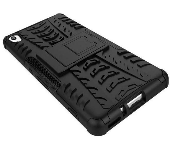 Sony Xperia X Dual Hvy Duty Hybrid Kickstand Case Carousel 2