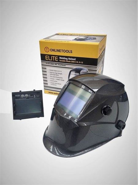Welding Helmet 4 SENSOR F/FREE- Carbon Fibre Elite Carousel 1