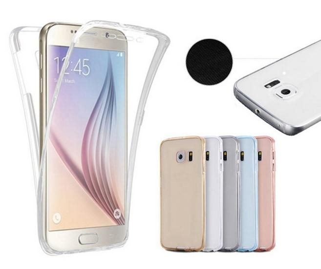 Galaxy s7 edge case 2 piece transparent full body protector case Carousel 2