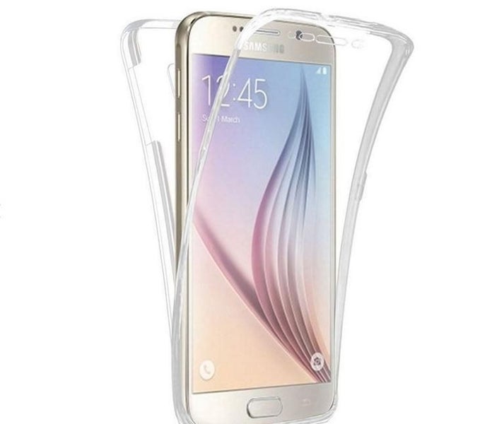Galaxy s7 edge case 2 piece transparent full body protector case Carousel 14