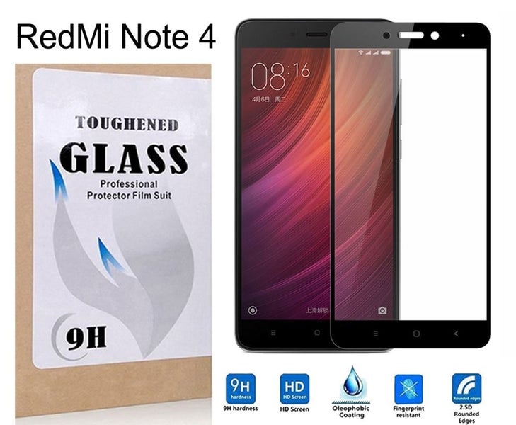XiaoMi RedMi Note 4 full screen Tempered Glass Screen Protector Carousel 1