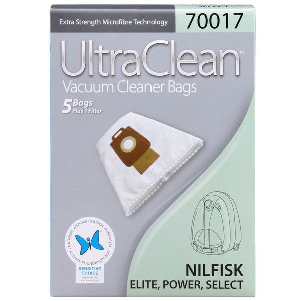 VACUUM BAGS FOR NILFISK ELITE, POWER & SELECT + FILTER Carousel 1