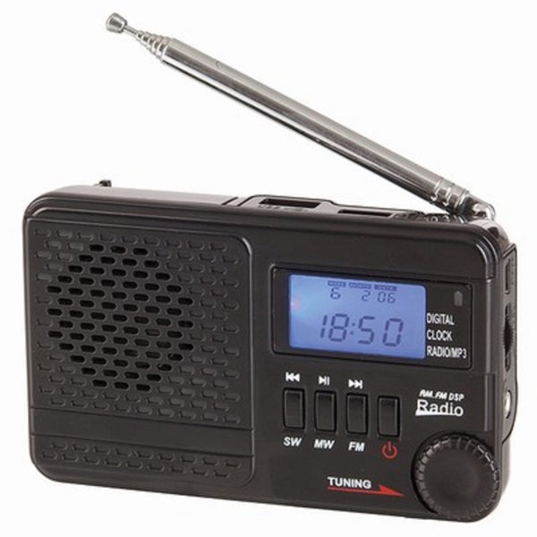 AM/FM/SW RADIO & RECHARGEABLE BATTERY & BUILT IN MP3 PLAYER Carousel 1