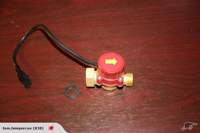 Tempercon 15mm Flow Switch - For Shower Hot Water Booster Pump Carousel 1