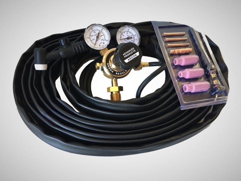 TIG Welding Torch Kit for Arc Inverters,Tig Torch and Regulator | Trade Me