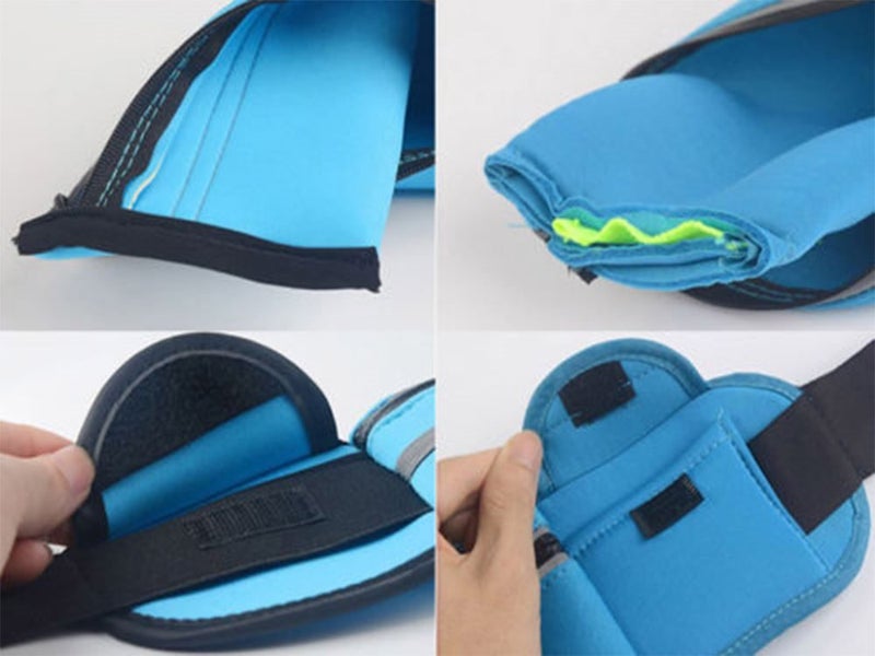 Waterproof Waist Pack Running Hiking Belt - Pink Carousel 12