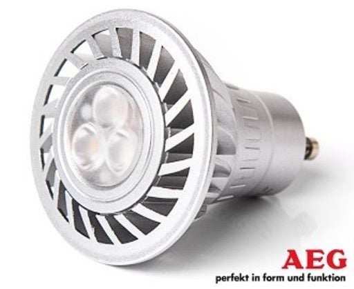 10 X LED GU10 240V 6W Bulb GermanAEG Downlight spot light warm white free post Carousel 1
