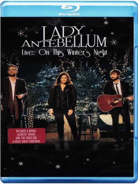 LADY ANTEBELLUM - LIVE: ON THIS WINTER'S NIGHT (BLU RAY)