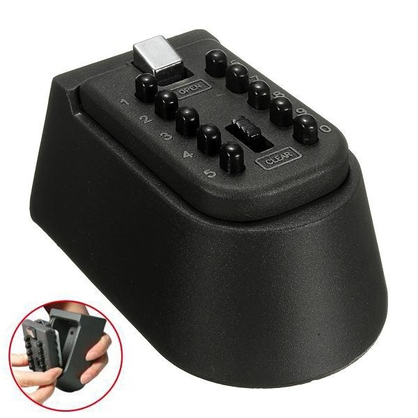 Wall Mount Key Box Combination Lock Safe Weather Resistant Carousel 2