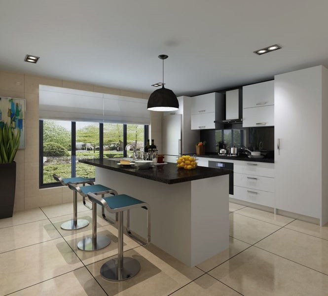 COMPLETE KITCHEN PACKAGE!!! (I shape with Island bar) Carousel 2