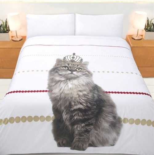 The Princess Cat Duvet Cover Set Double Trade Me