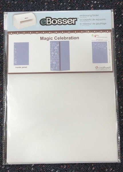 eBosser - Embossing Folders - A4 Magic Celebration Carousel 3